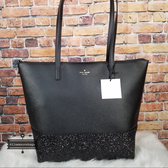 Kate spade LARGE PENNY Greta Court Black SET tote - Picture 5 of 8